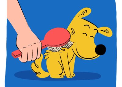 Help Your Pet Enjoy (not just tolerate) Brushing and Nail Trims!